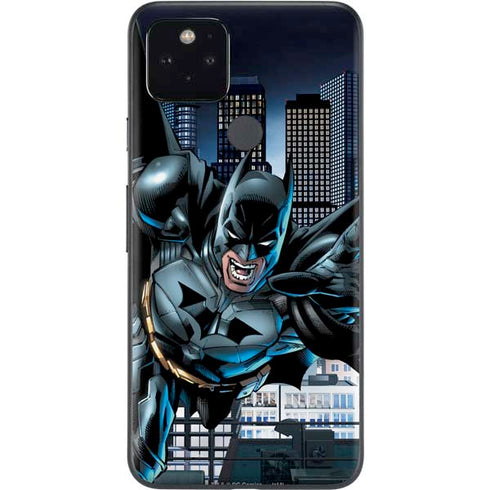 DC Comics Batman Dark Knight Comic Art Action Pose Google Pixel 5 Skin